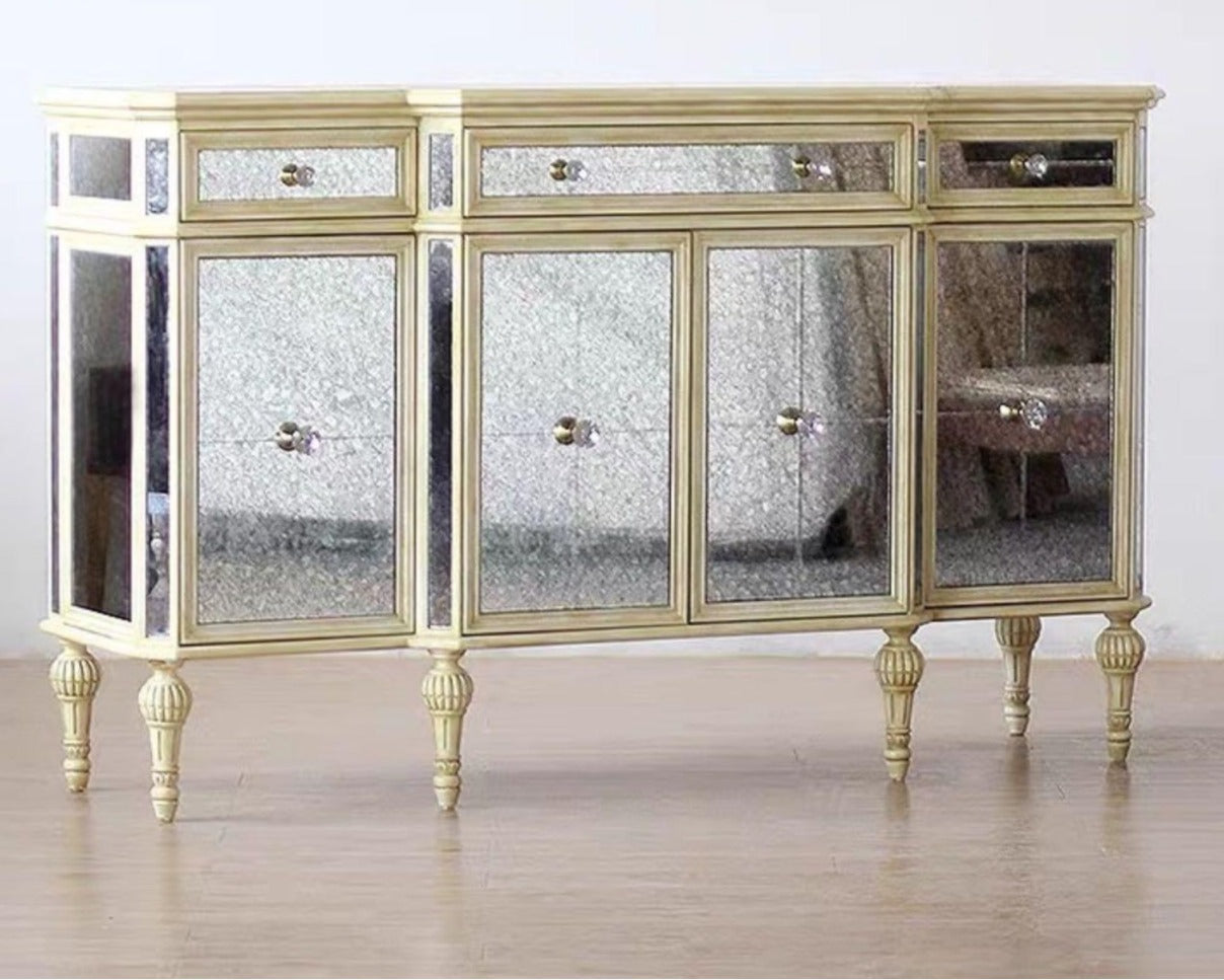 ARCHAIC Antique Mirrored Sideboard