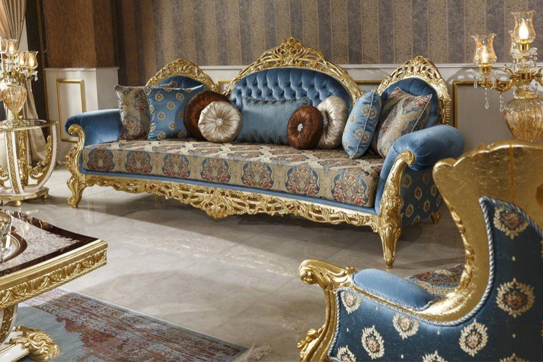 CERULEAN Baroque Sofa