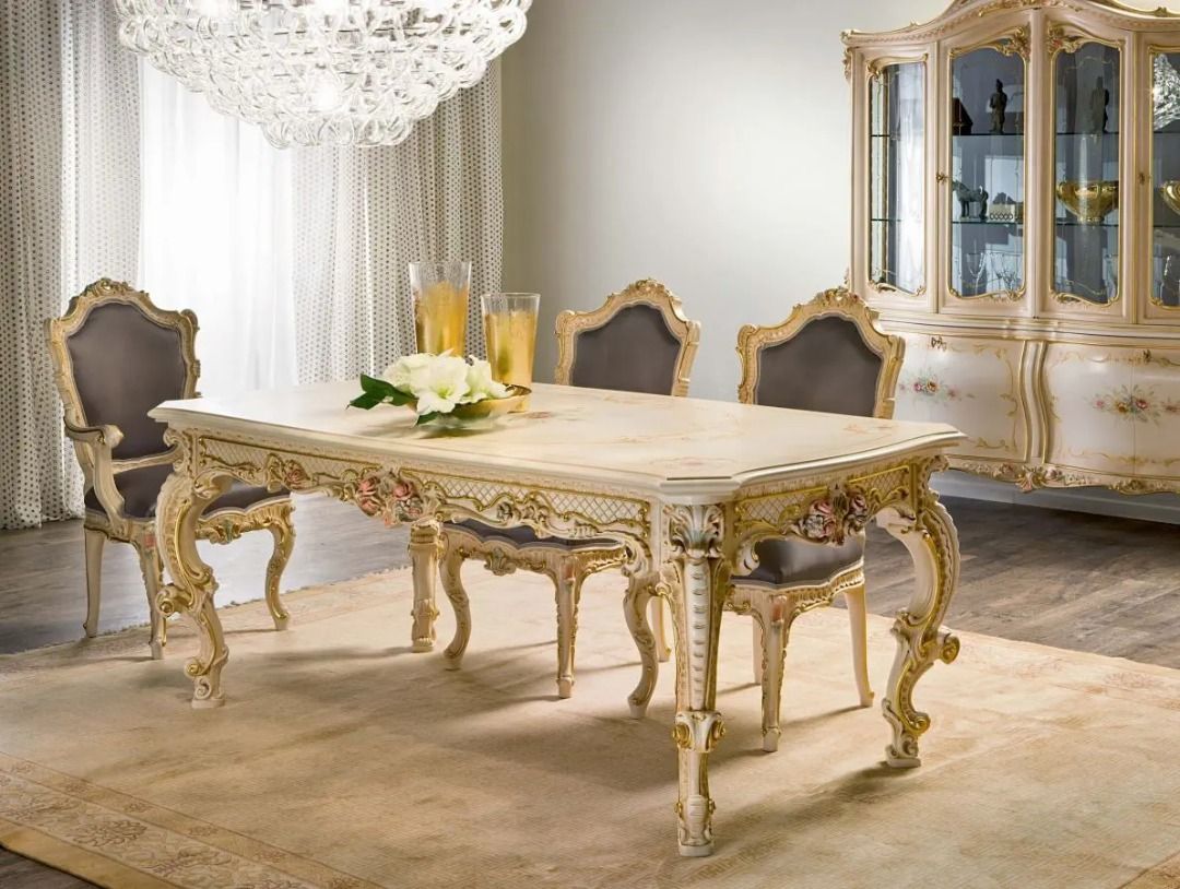 CONSTANCE French Rococo Dining Table
