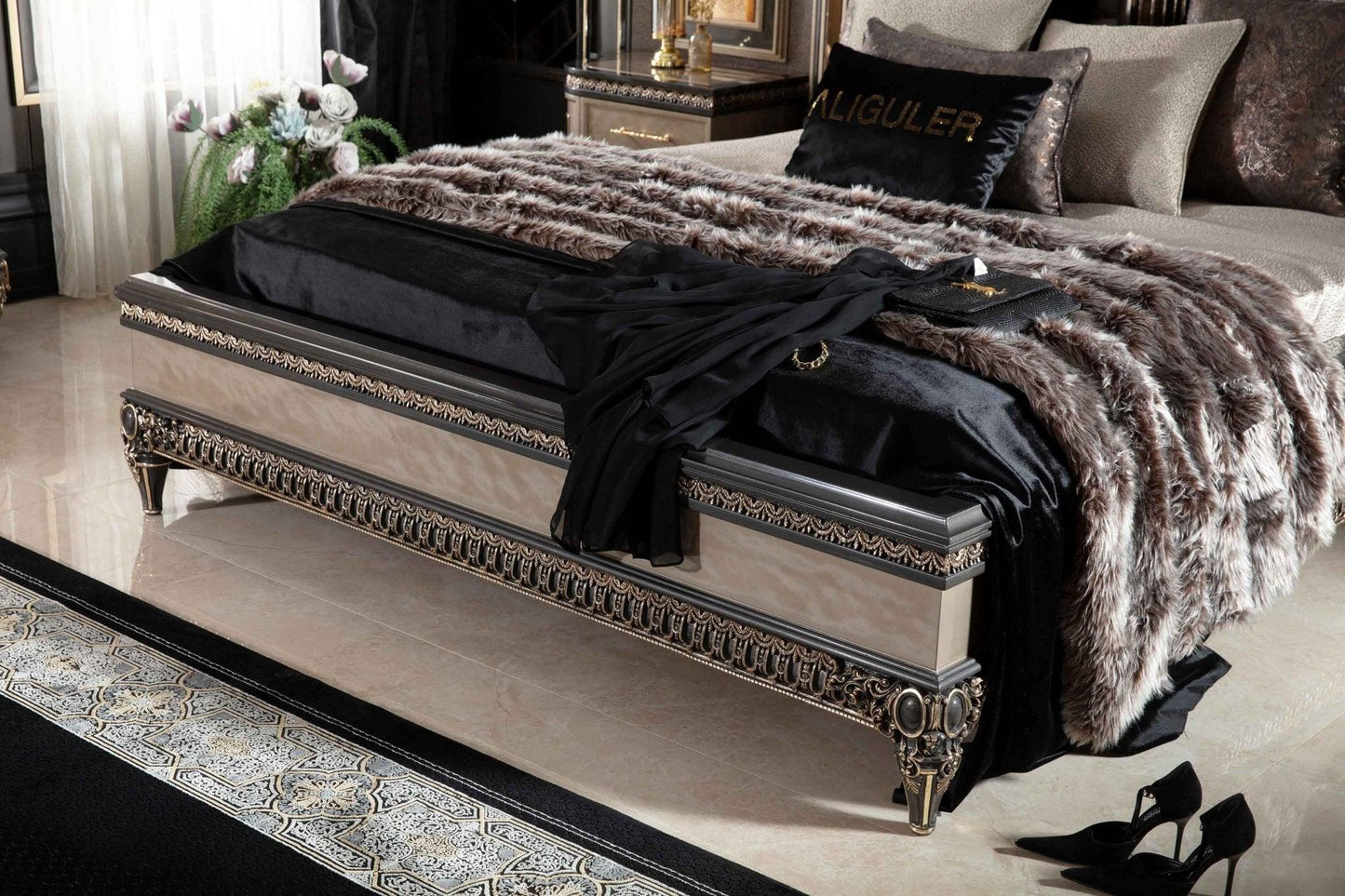 ESMERALDA French Luxury Bed Frame