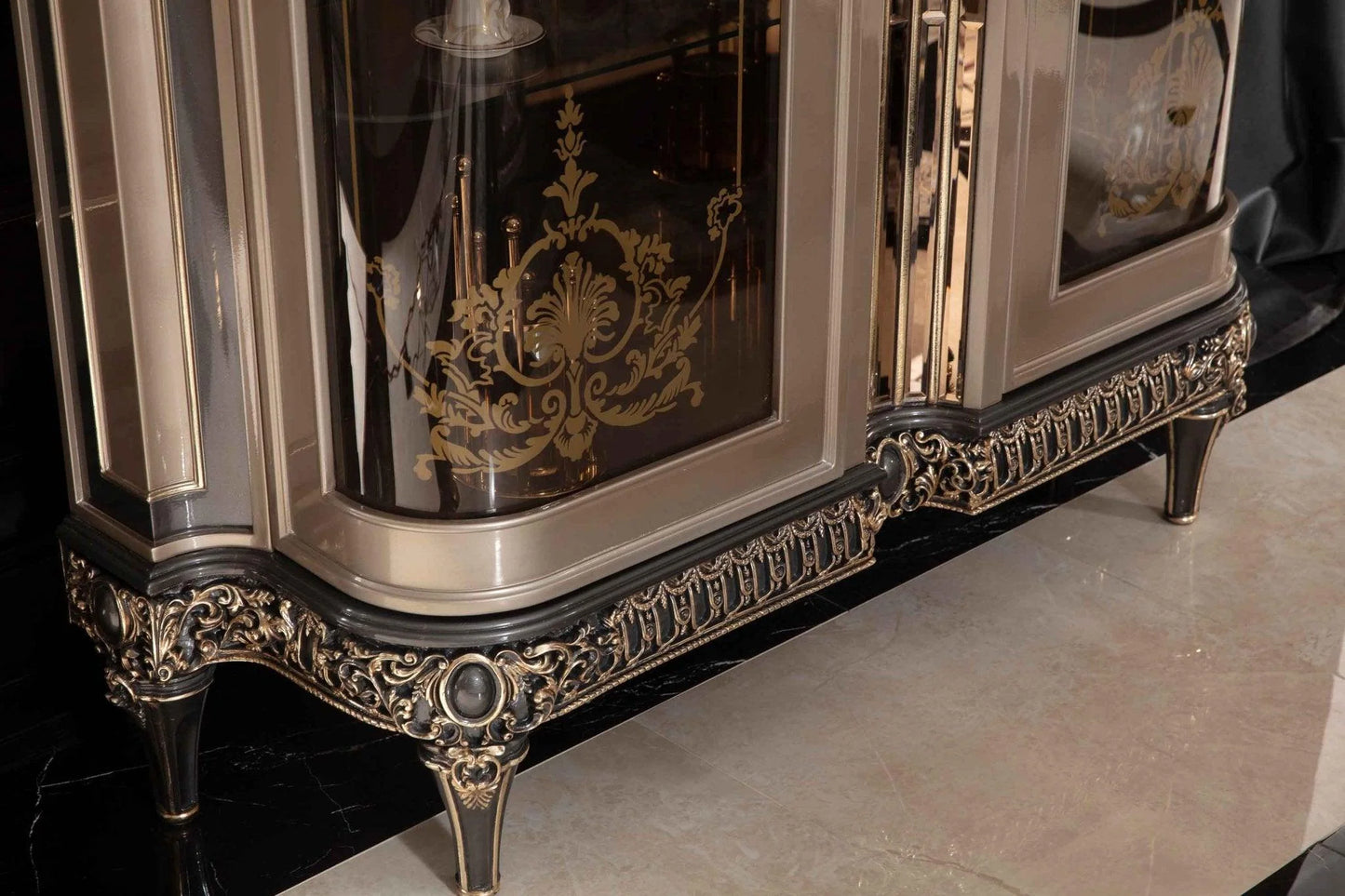 ESMERALDA French Luxury Display Cabinet