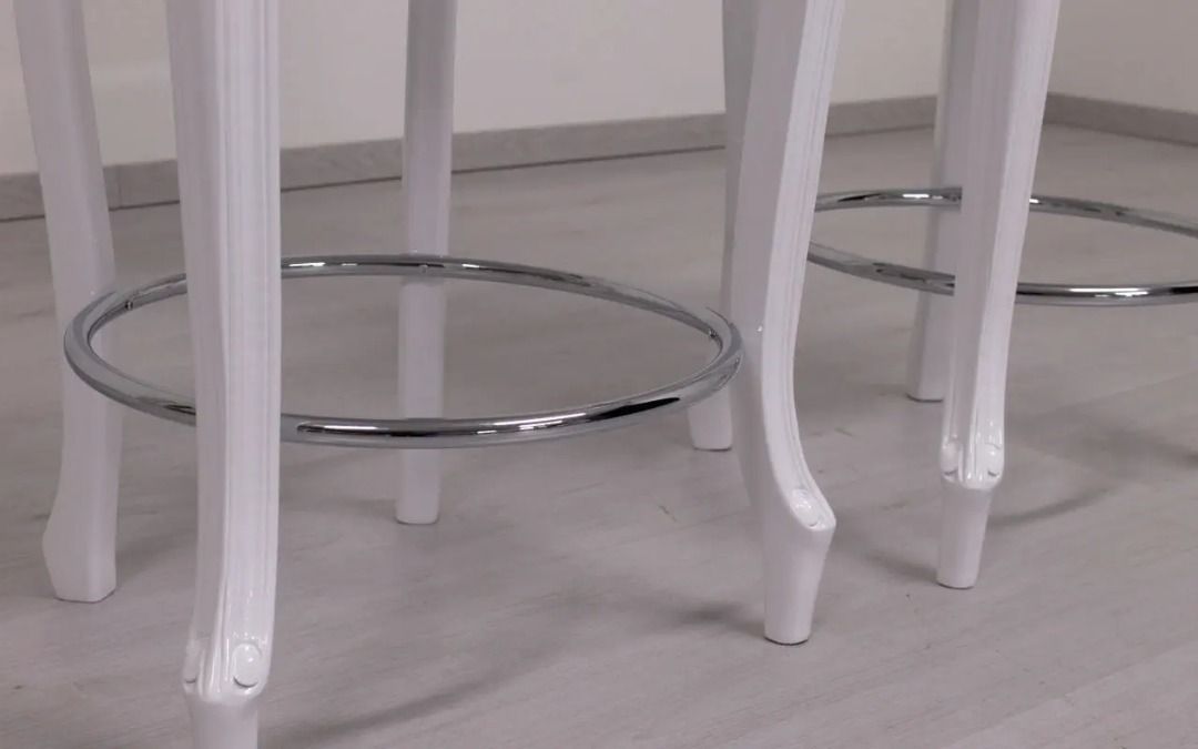 EZRA Louis XV Victorian Bar Stool