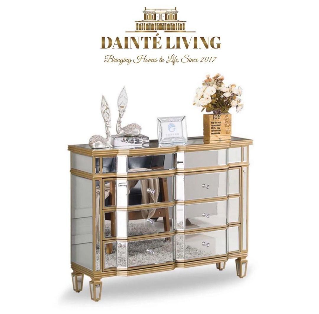 GRANDIOSO Mirrored Luxury Dresser