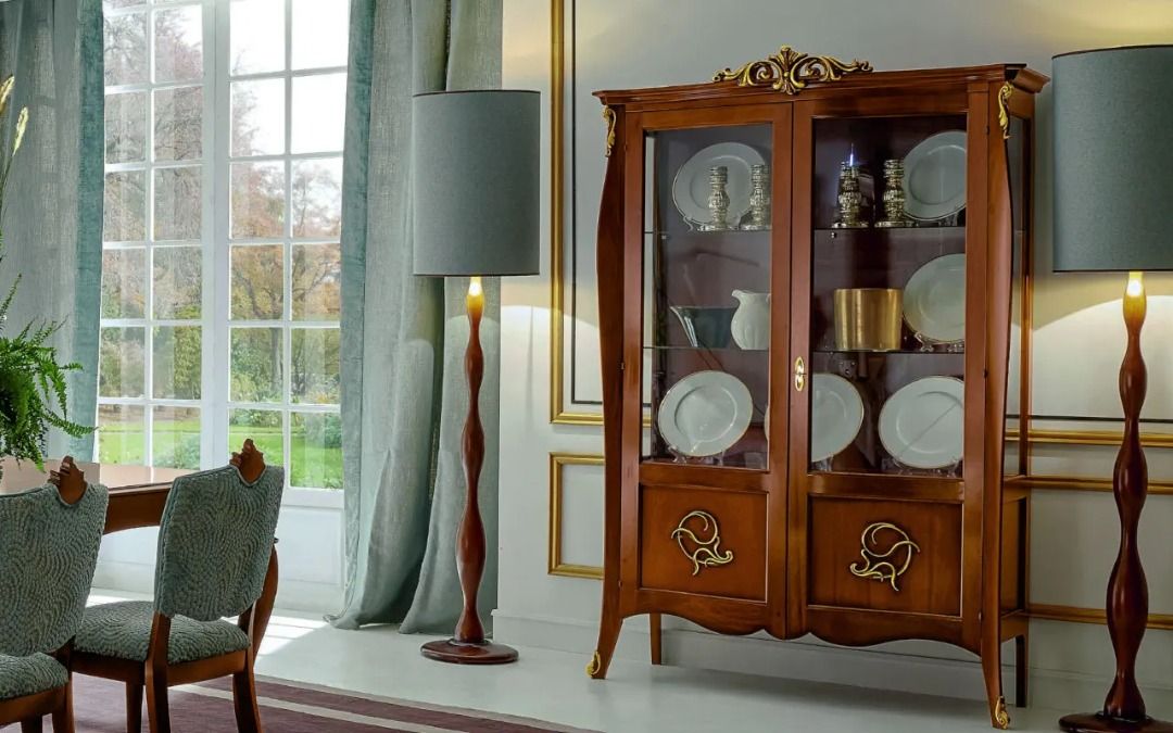 HANA Modern Victorian Display Cabinet