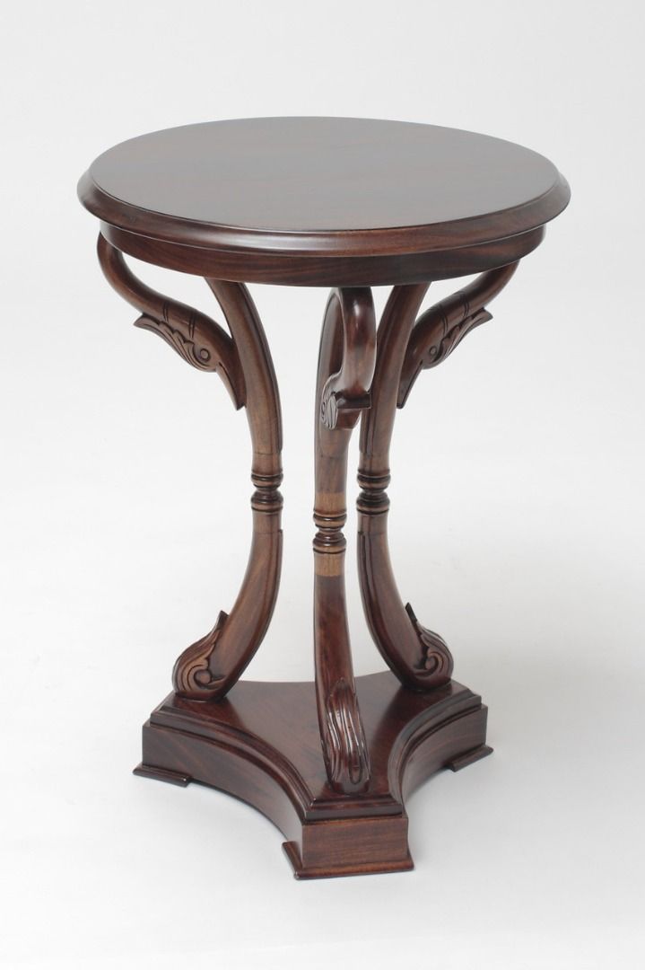 LISA Victorian Pedestal Side Table