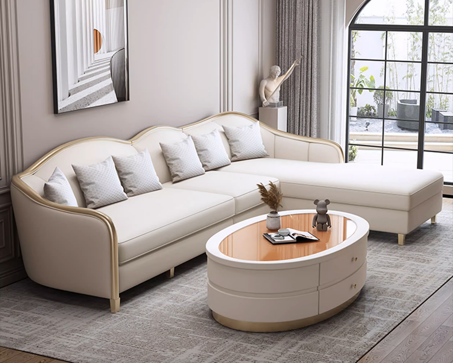 MAEVE Modern L-Shape Sofa