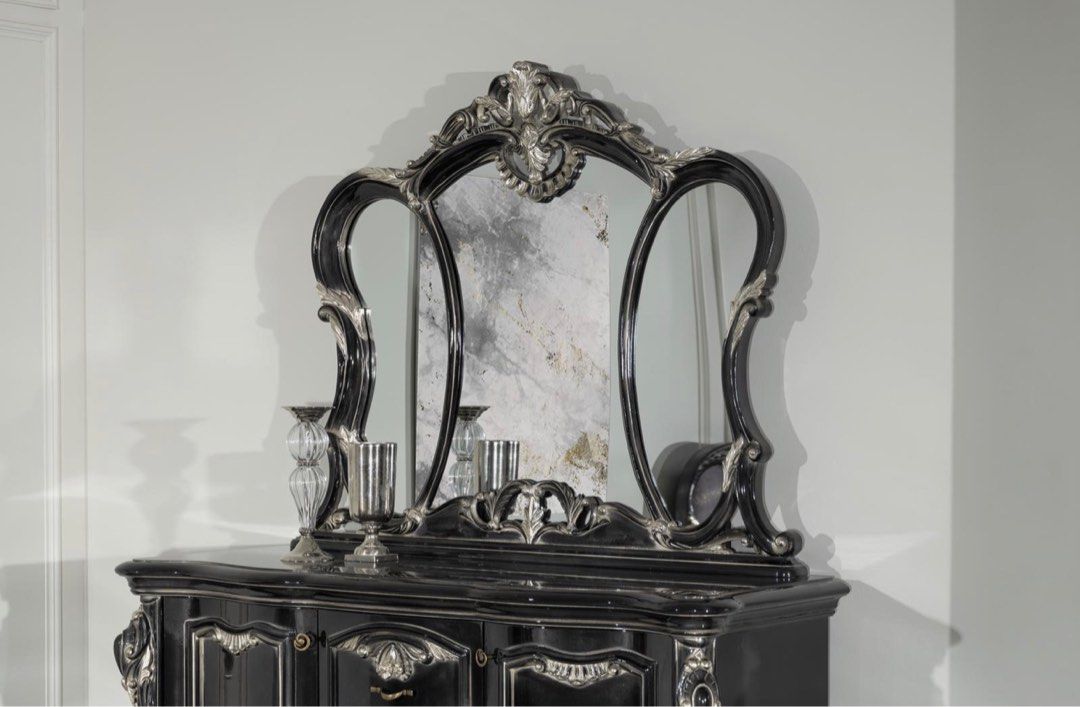 ODASI Baroque Mirror & Vanity Dresser