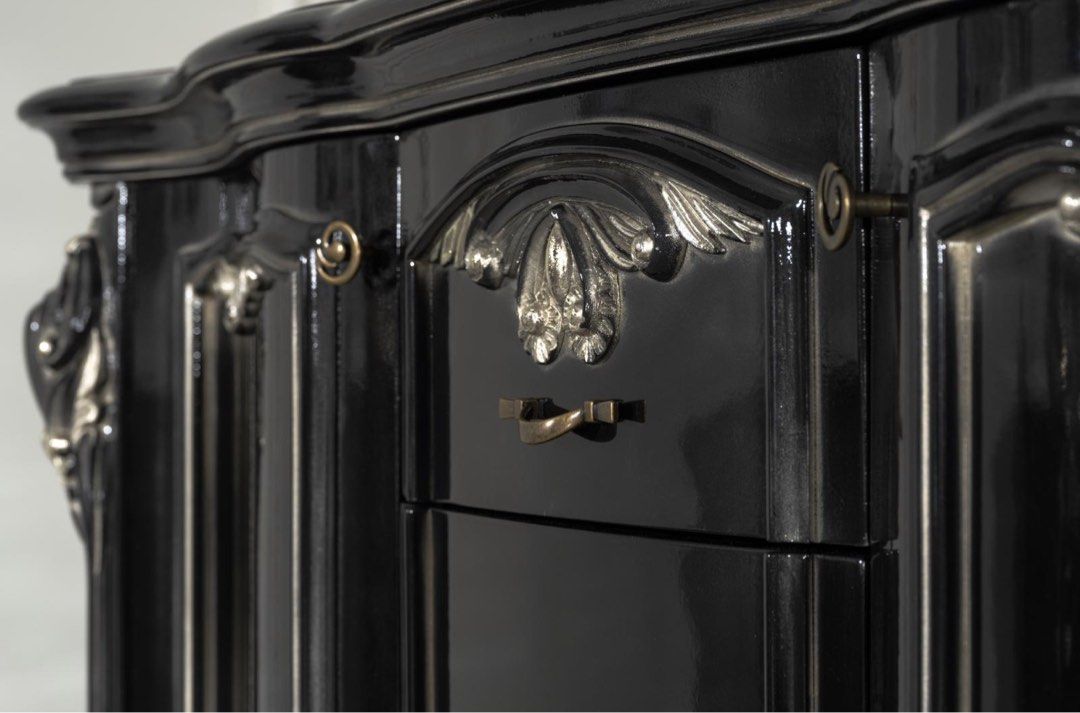 ODASI Baroque Mirror & Vanity Dresser