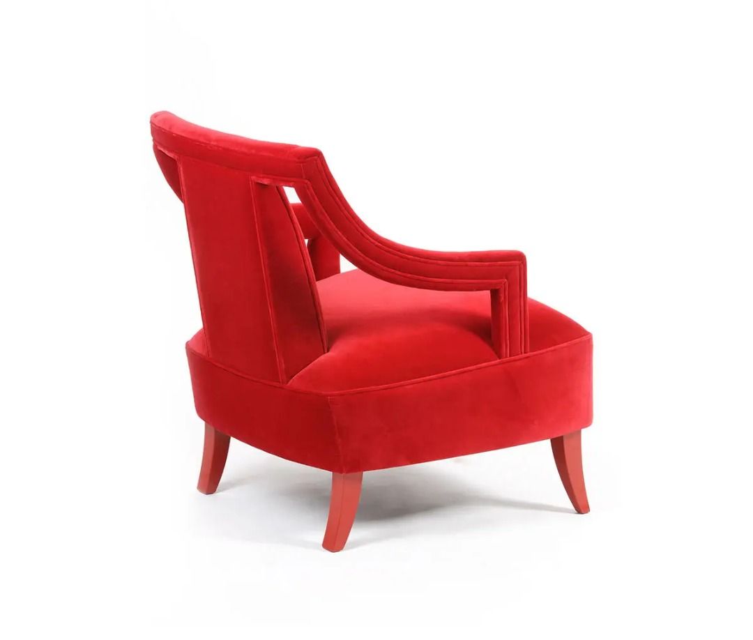 VERA Art-Deco Modern Accent Chair