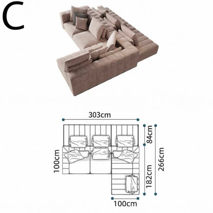 HUGO Modern Sectional Sofa
