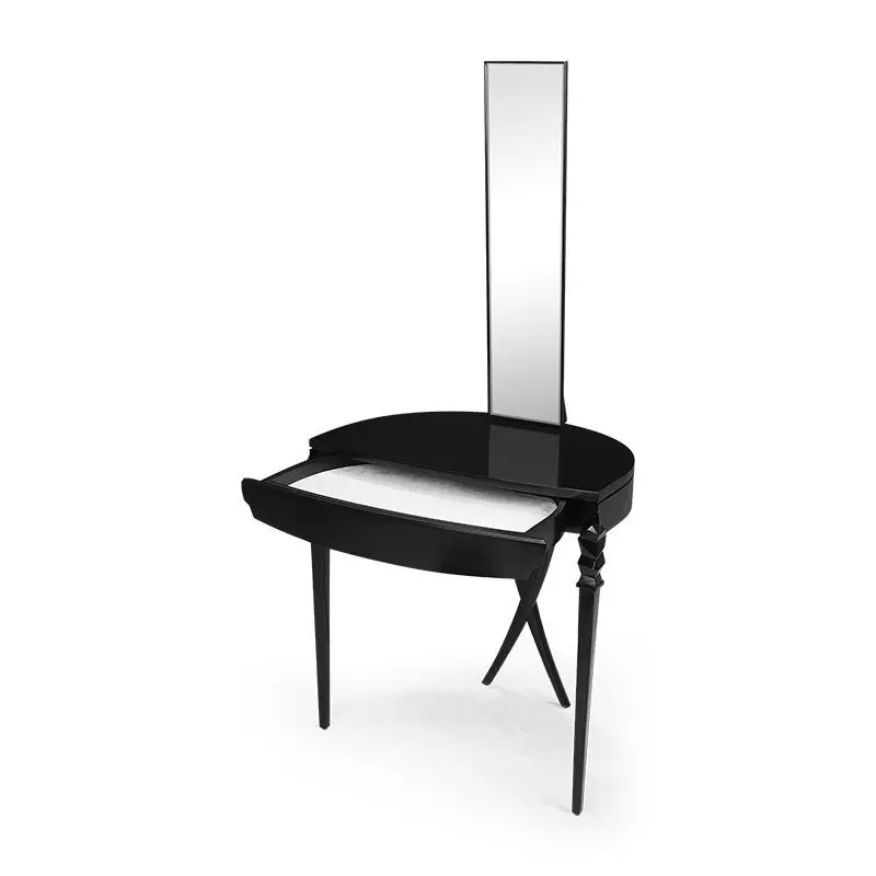 ADRIENE Modern French Vanity Table & Mirror