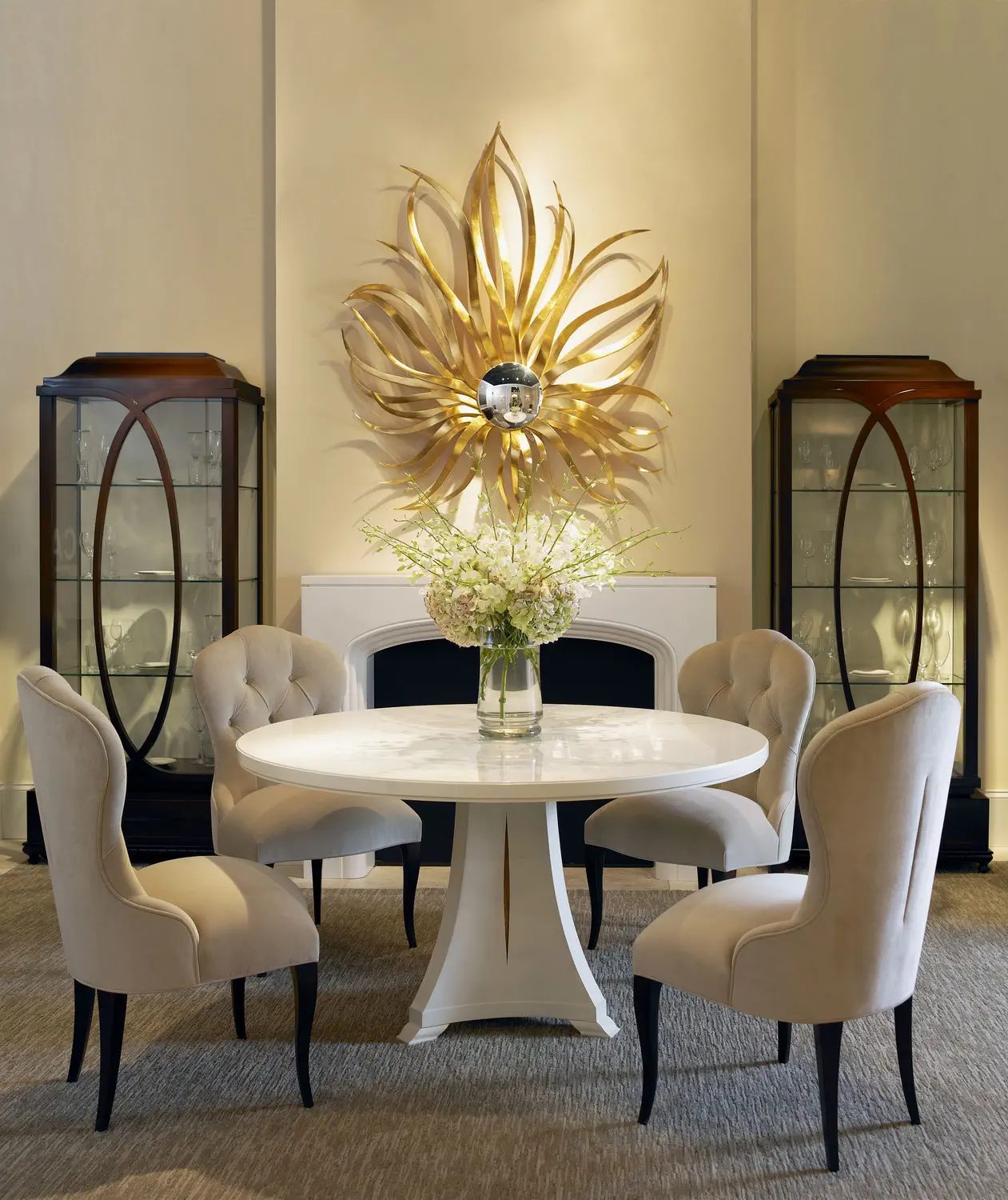 AMBRE Modern Contemporary Display Cabinet
