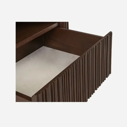 AMELIE Contemporary Fluted Bedside Cabinet