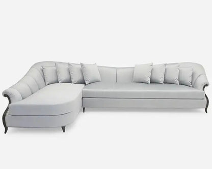 ANDRE Modern Victorian L-Shape Sofa