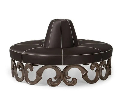 ANGE Baroque Scroll Round Sofa