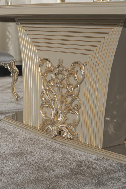 ARIA Victorian Dining Table & Chairs Set