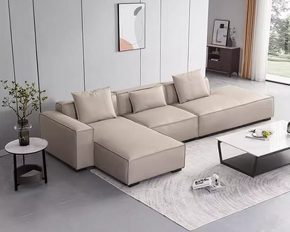 ASEN Sectional Velvet Sofa