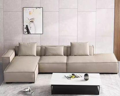 ASEN Sectional Velvet Sofa