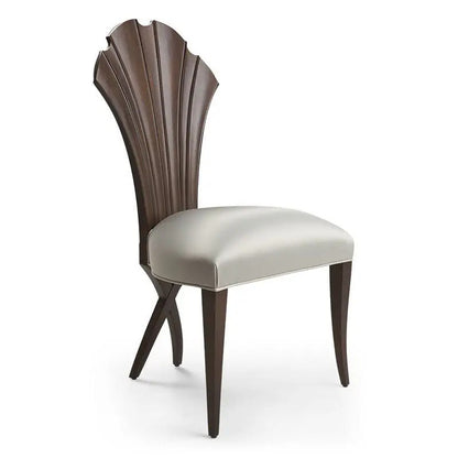 AUGUSTE Contemporary Teak Wood Dining Chair