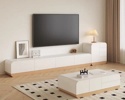 AURS Modern TV Console. Coffee Table & Side Table Cabinet