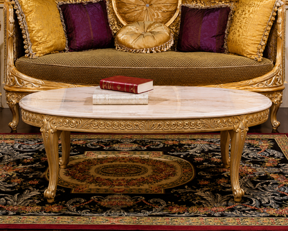 ALEXANDER Classic French Marble Coffee Table