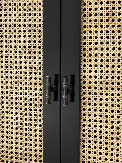 CAMRYN Contemporary Rattan Sideboard