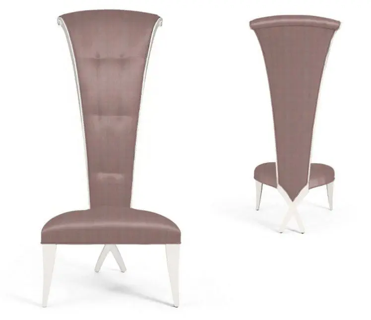 CELESTIN Contemporary Tapered High-Back Dining Chair