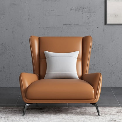custom made modern furniture singapore modern brown leather armchair 