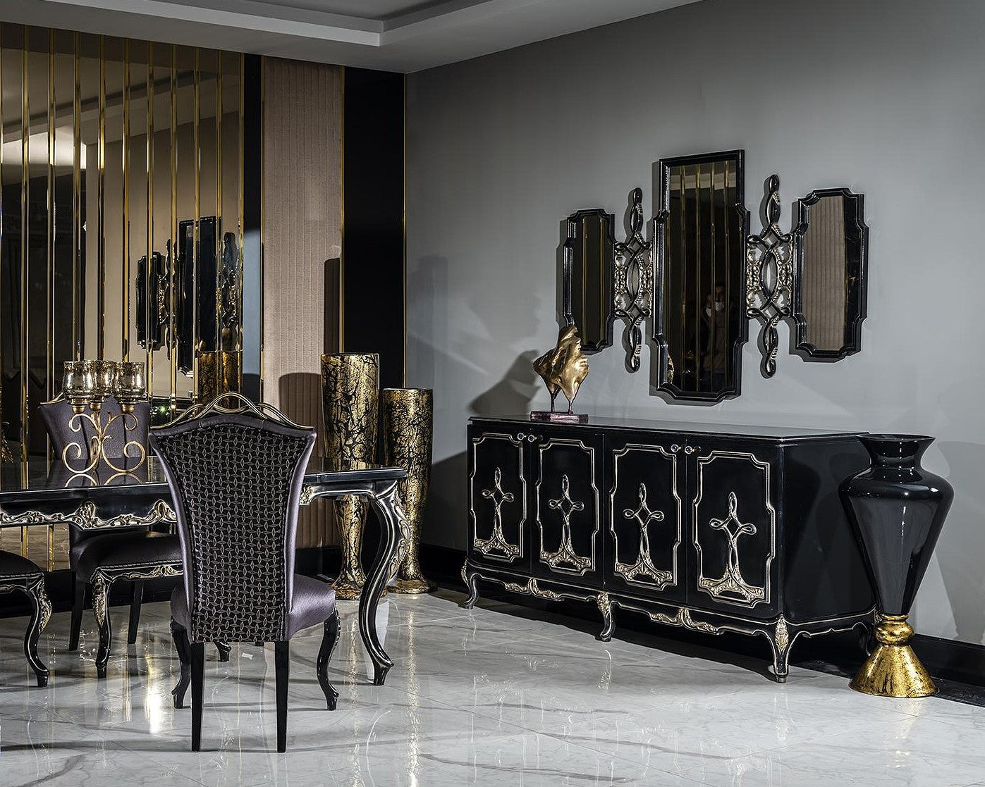 CONTINUUM Classical French Buffet Cabinet