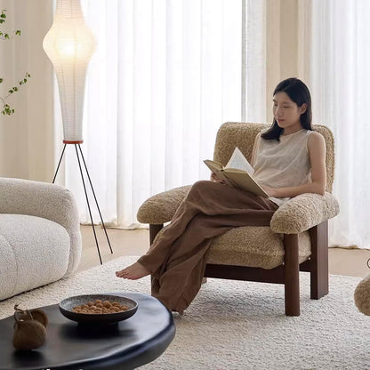 CORIA Boucle Armhair & Ottoman