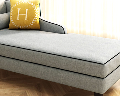 Modern Chesterfield Chaise Lounge