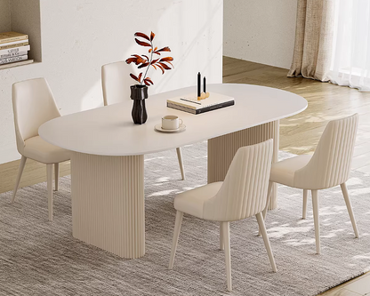 EAN Modern Sintered Stone Dining Set