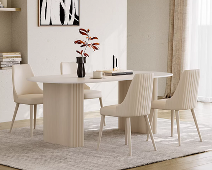 EAN Modern Sintered Stone Dining Set
