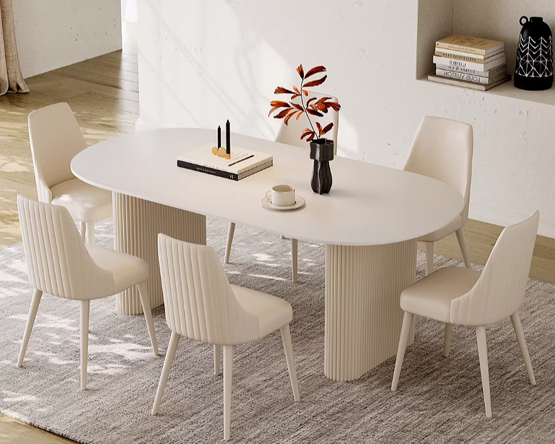 EAN Modern Sintered Stone Dining Set