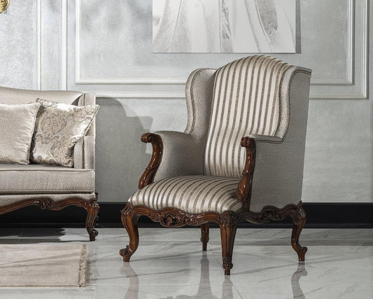ELODIE Rustic French Armchair