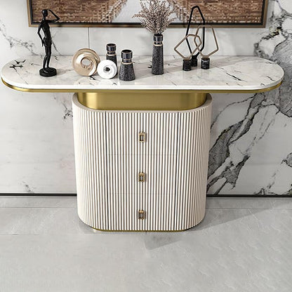 ERIAS Modern Luxe Console Table with Storage