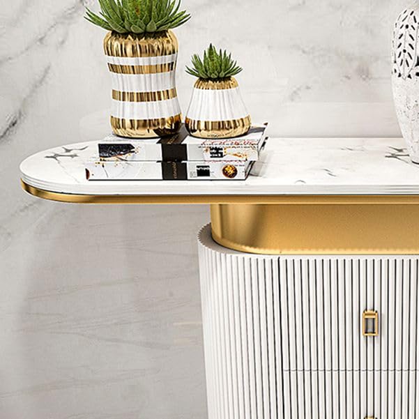 ERIAS Modern Luxe Console Table with Storage