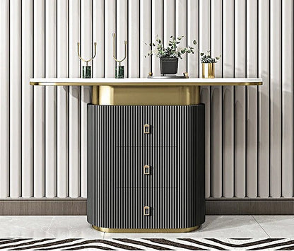 ERIAS Modern Luxe Console Table with Storage