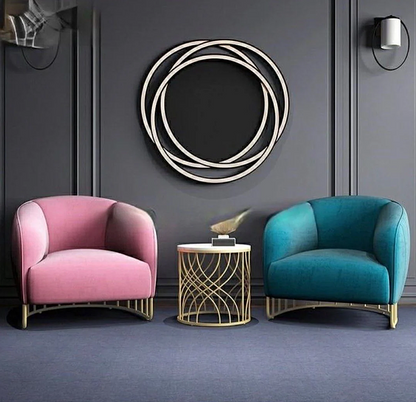 ESOP Minimalist Velvet Accent Chair