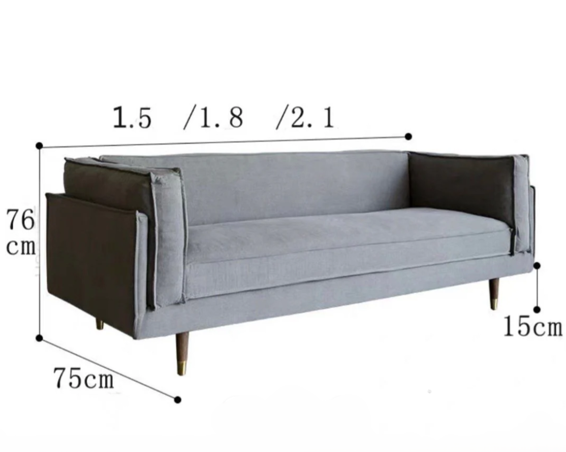 ESSA Modern Velvet Sofa