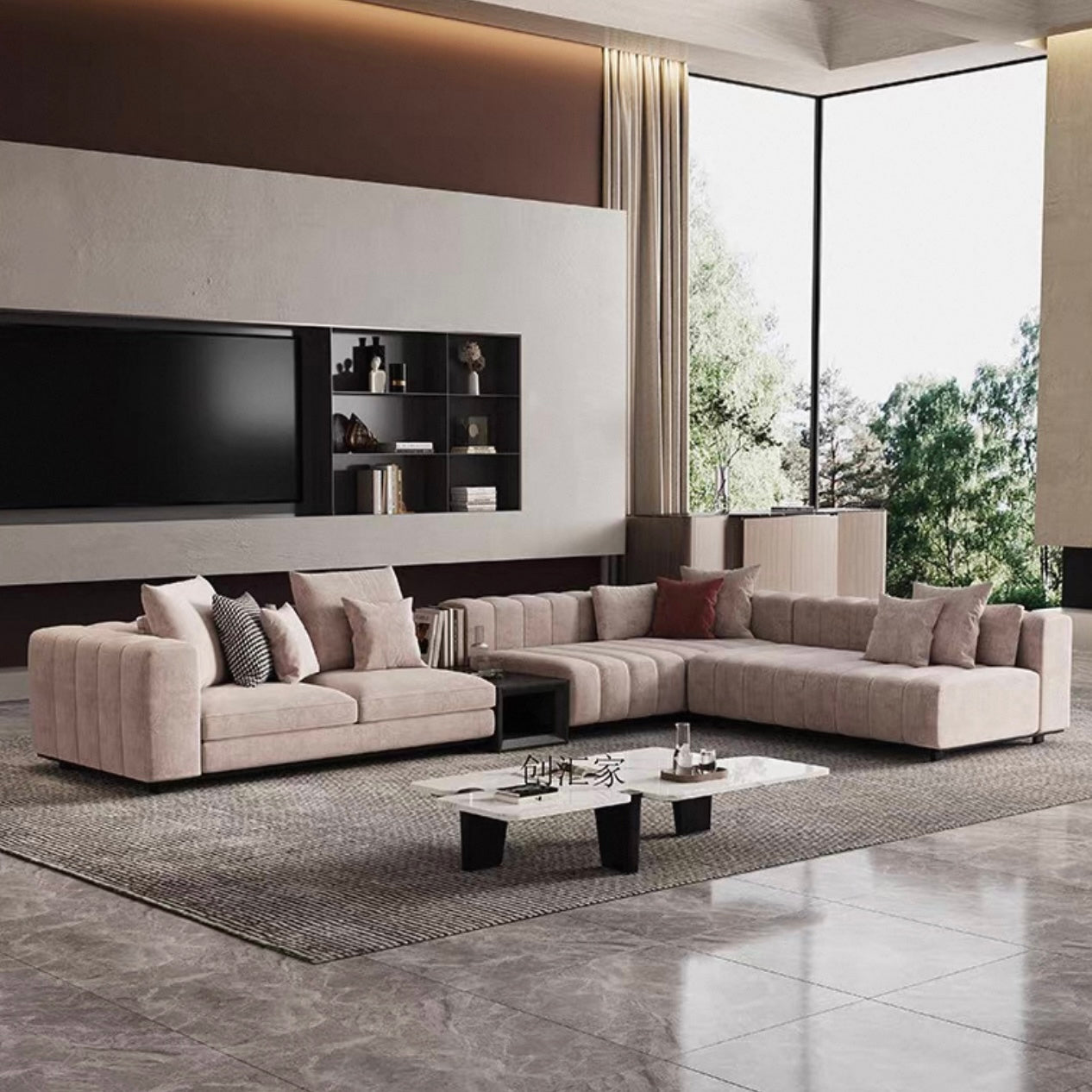 HUGO Modern Sectional Sofa