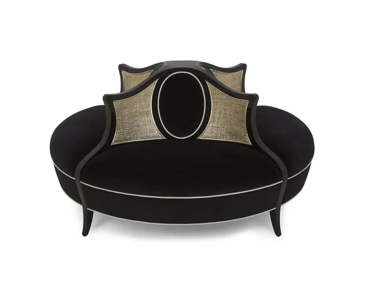 GAEL Contemporary 360 Round Rattan Sofa