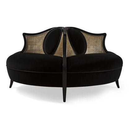 GAEL Contemporary 360 Round Rattan Sofa