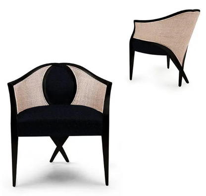 GAEL Contemporary Rattan Accent Chair