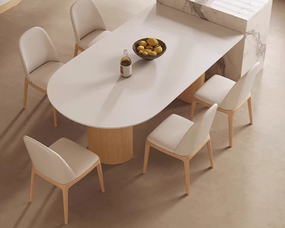 KOEI Japandi Sintered Stone Dining Set