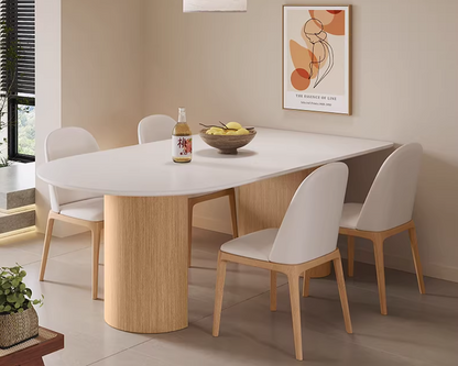 KOEI Japandi Sintered Stone Dining Set