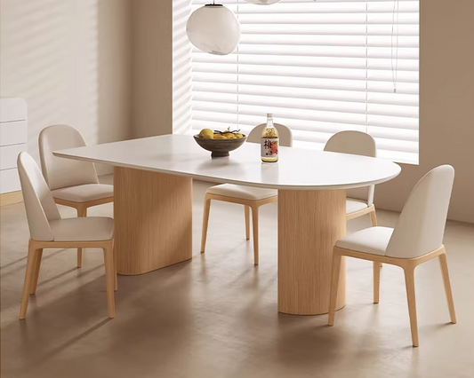 KOEI Japandi Sintered Stone Dining Set