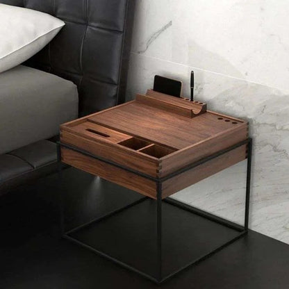 KUREK Rustic Modern Bedside Table