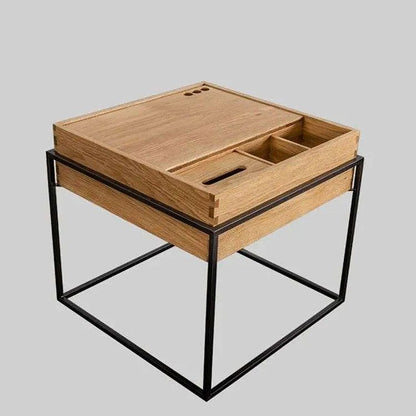 KUREK Rustic Modern Bedside Table