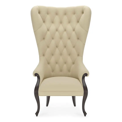 LIONEL Modern Victorian High-Back Armchair
